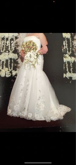 Beautiful wedding dress