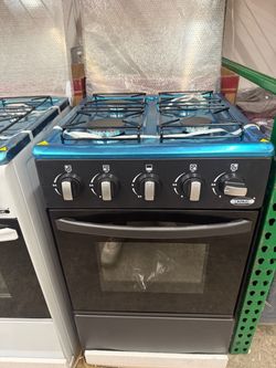 Boko 4-Burner Gas Range with Oven 21 inch