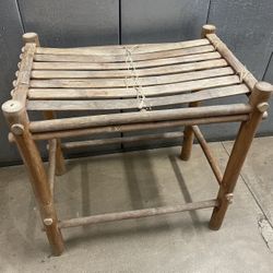 Wooden End Table 