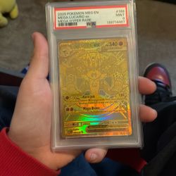 Mint 9 Mega Lucario Gold Ex