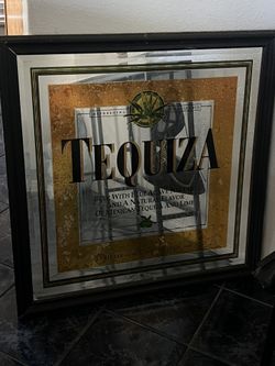 Tequiza Beer Mirror $40