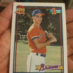 Chipper Jones Rookie Card