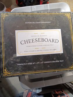 Charcuterie cheese board