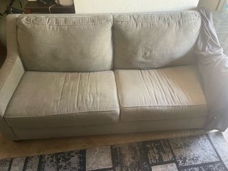 Free couch , needs cleaning,