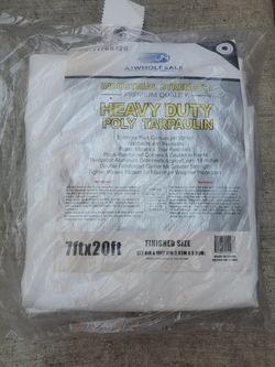 * HEAVY DUTY INDUSTRIAL STRENGTH TARP