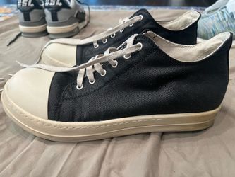 Rick Owens RO Ramones low top size 12