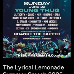Summer Smash 3day Ga
