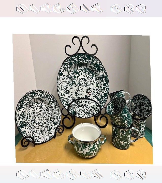 Vintage Dinnerware Sets Classic Treasures with Timeless Style of hand