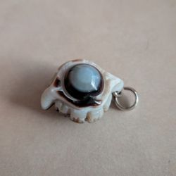 Agate Dzi Bead Eye