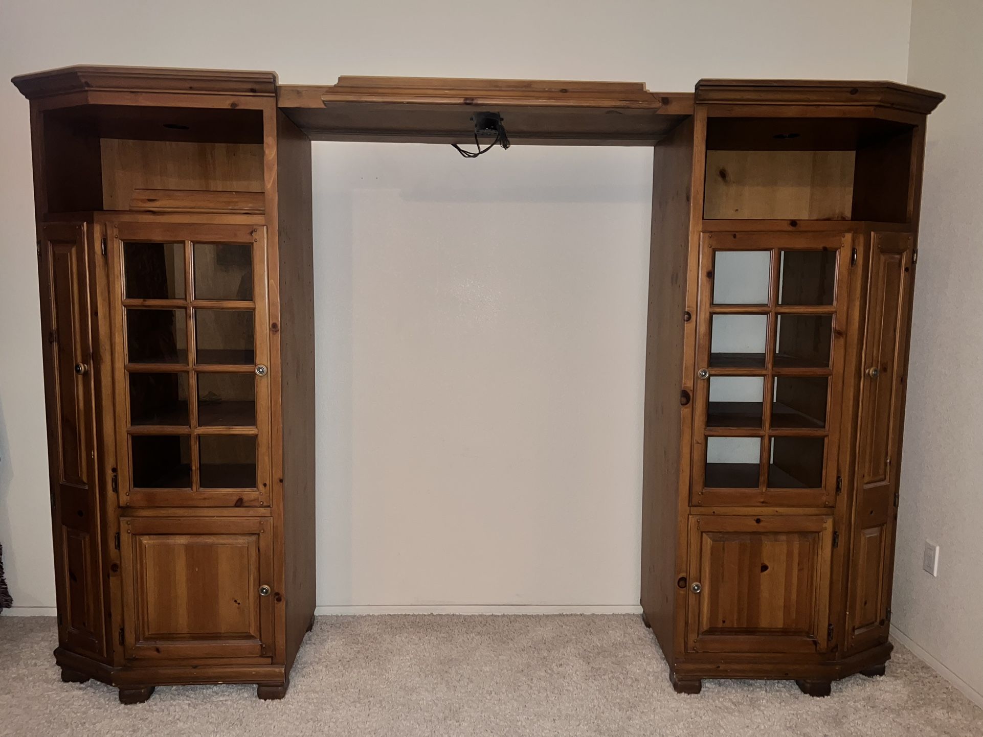 Farmhouse Entertainment Tv Cabinet