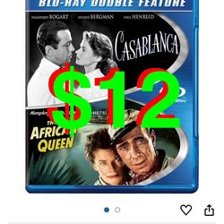 Casablanca (1942) / The African Queen (1951) - [Blu-ray]