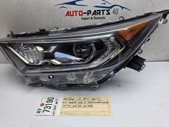 2019 - 2020 - 2021 TOYOTA RAV4 RAV-4 HYBRID LEFT DRIVER LED HEADLIGHT OEM AY73190