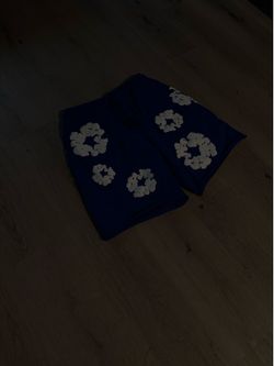 Denim tear shorts