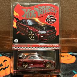 Hot Wheels Rlc Nissan Skyline Gtr  BNR34