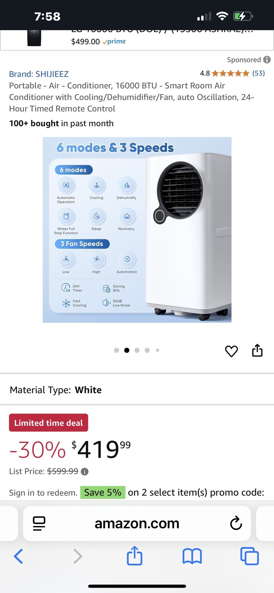 Portable ÁC