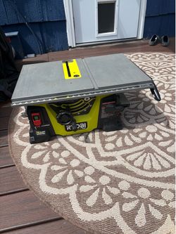 Ryobi 18v table saw