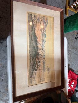 Framed Monterey of American K. Kojo Print