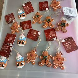 Cookie Shape Ornament  12 Pieces  All $8