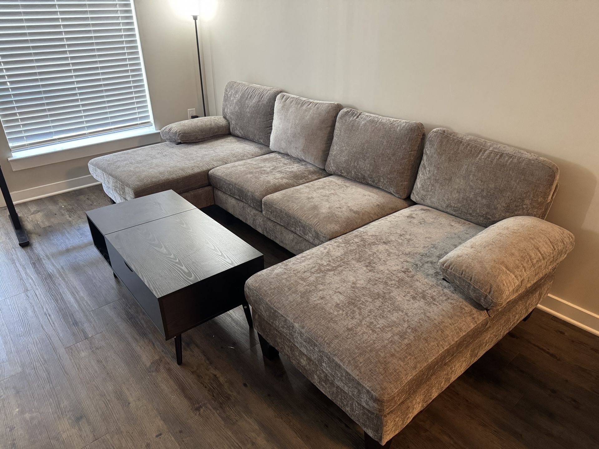 JUMMICO 4 Seat sectional Couch Used For ~6months