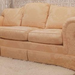 Plush Vintage Drexel Heritage Sofa, Delivery
