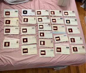 Golden replica 22k stamps