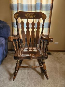 Wood Rocking Chair