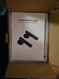 Fingerprint Lock Door Handle