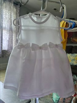 White Baby Girl Formal Dress
