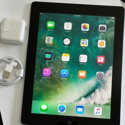 iPad 4 , iCloud Unlocked,   Wi-Fi  Internet Access  , Excellent Condition Like New