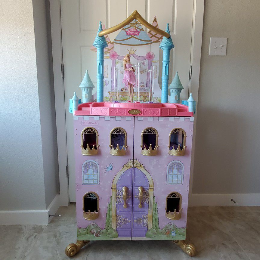 Disney Princess Dollhouse With Furniture