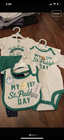 New Baby Girls St Patrick’s Day Sets 6 Months 