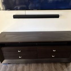 Brown Console Table Tv Stand 