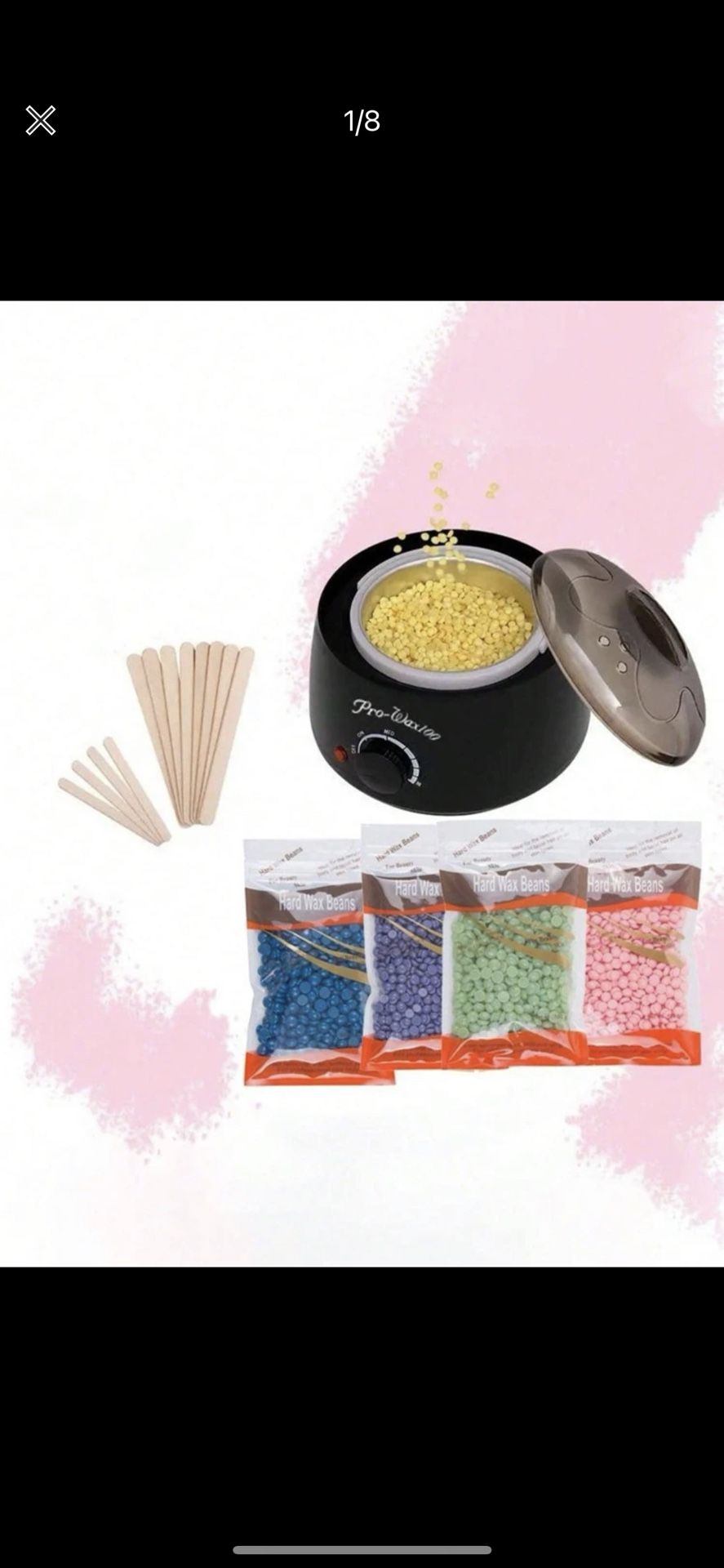 Wax Warmer Hair Remover Wax