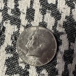 1776/1976 Kennedy Half Dollar Coin 