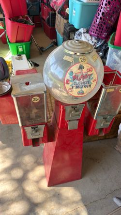 Vintage bubblegum machine