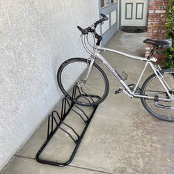 Three Bike Bicycle Floor Rack New
