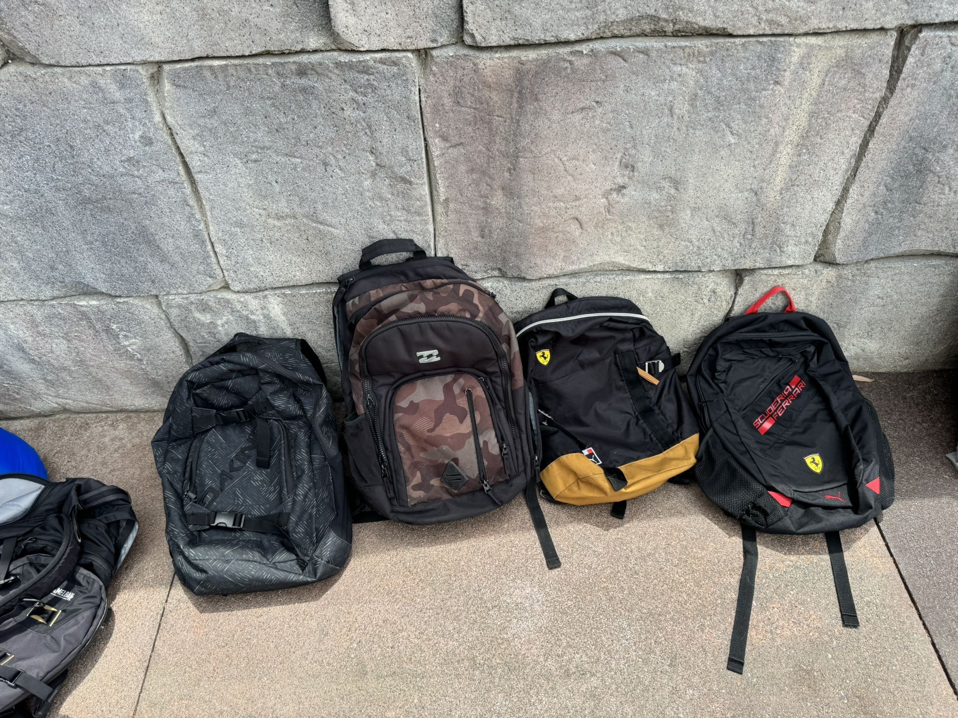 Backpacks Sleeping Bags And Mat