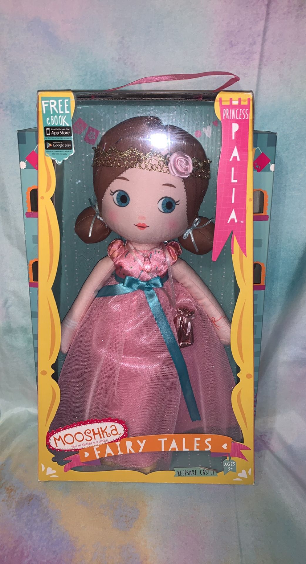 Soft Plush 12-inch Mooshka Princess doll “Palia”