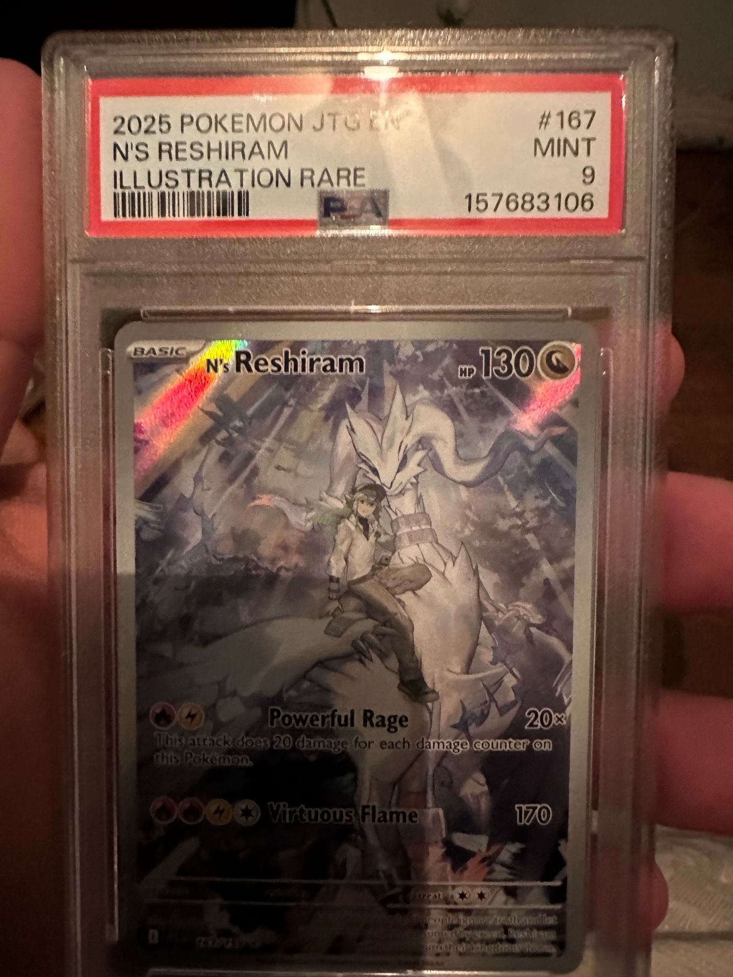Pokemon cards psa 6 and psa 9