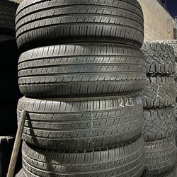 Vendo Set De Llantas 225/60R18 Marca michelín 