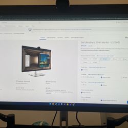 Dell Ultra Sharp 32 6K Monitor(Includes Laptop) 