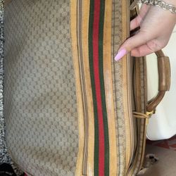 Vintage Gucci Travel Bag $300