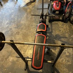 WeiderPro Bench Set Up 