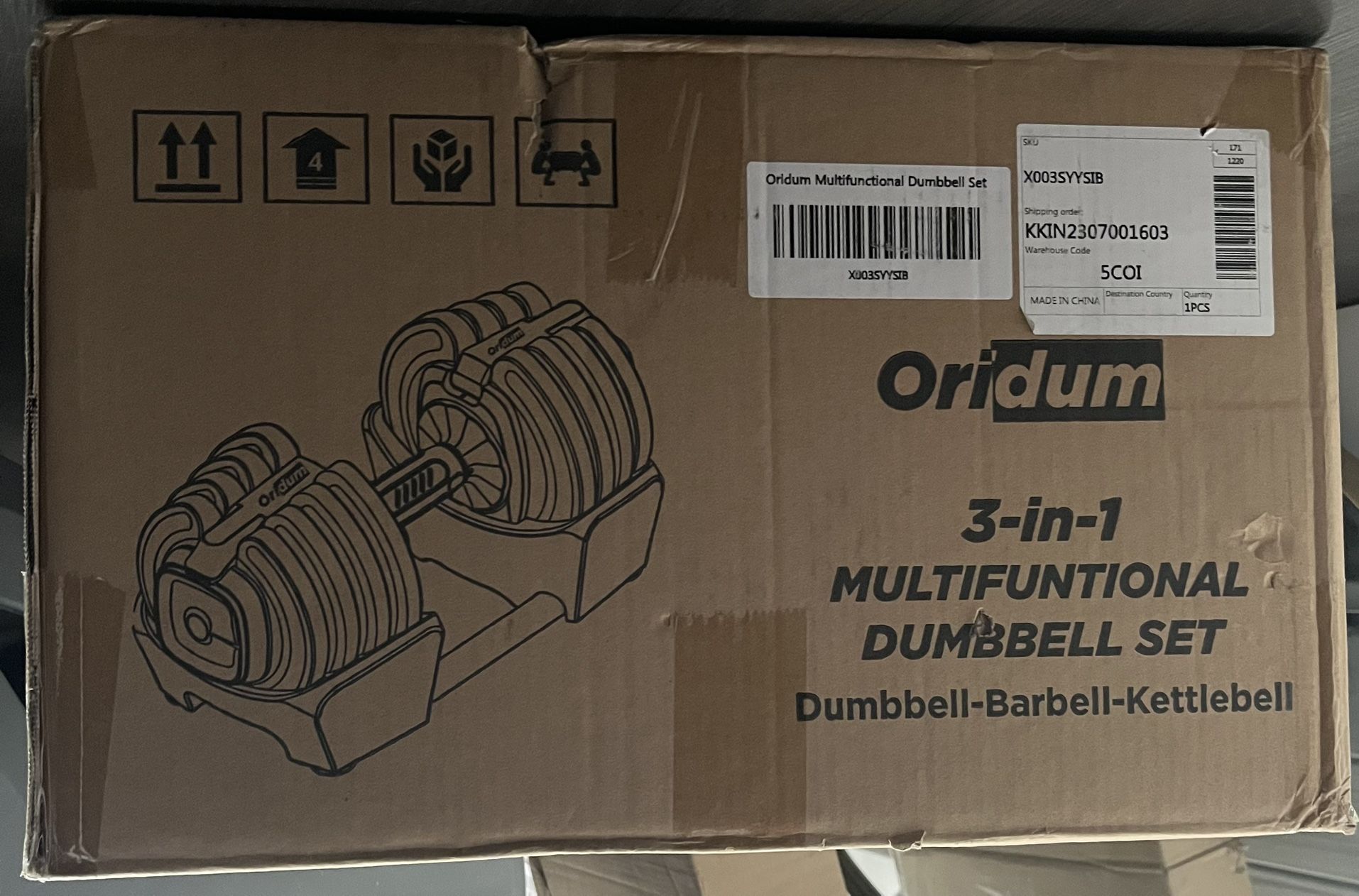 3 In 1 Dumbbell