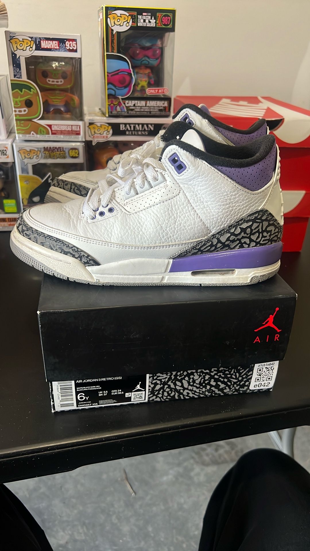 Jordan 3 GS 6y