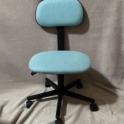 Home Office Desk Chair -Turquoise Blue