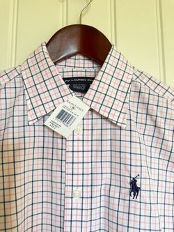 new ralph lauren button up small size 6