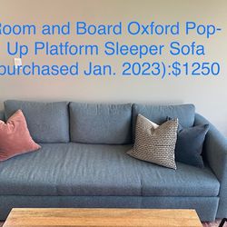 Room and Board Oxford Sleeper Sofa