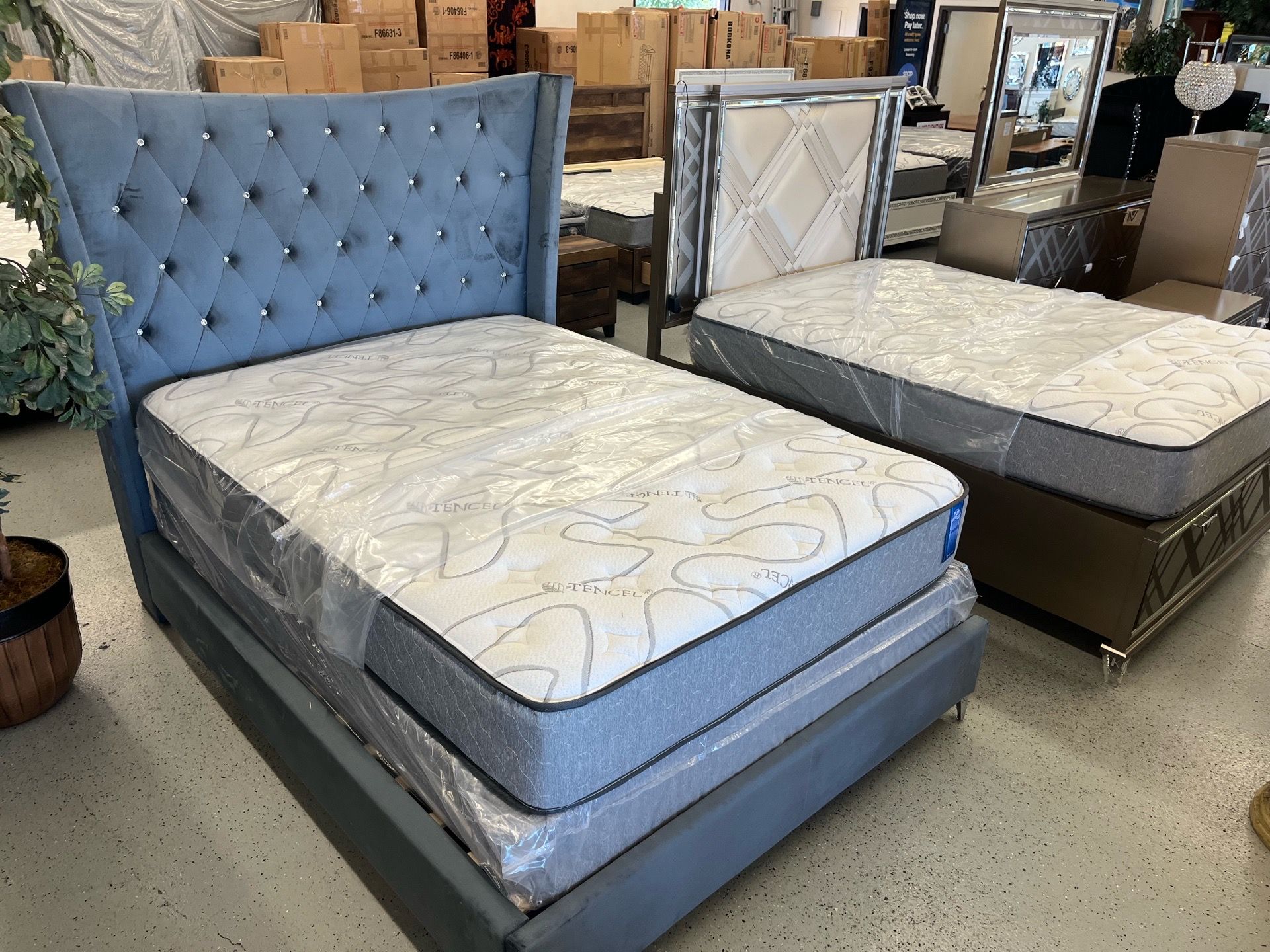 Furniture mattress bed frame twin full Queen king table sofa sectional