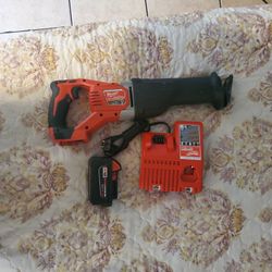 MILWAUKEE 18 VOLT 2621.  20 RECIPROCATING 